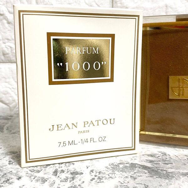 【 未開封 】希少 JEAN PATOU PARFUM 1000 ミル ジャンパトゥ 7.5ml ボトル