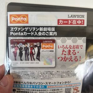 エヴァンゲリオン ポンタカード ファイル付き