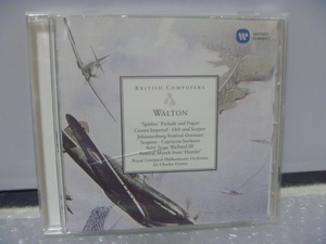 CD グローヴズ WALTON ウォルトン作品集 スピットファイア前奏曲とフーガ 戴冠式行進曲