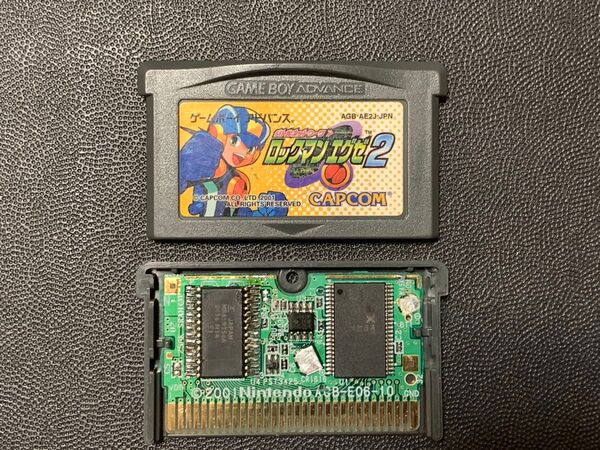 ゲームボーイアドバンスソフト ロックマン エグゼ2 FRAM化品