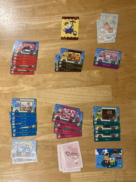 あつまれどうぶつの森 amiiboカード サンリオコラボamiiboカード&シール(一部)