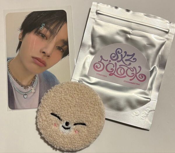 straykidsスキズ ペンミ 特典トレカ アイエン 缶バッジ フォクシニー