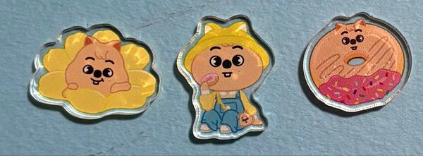 straykidsスキズポップアップ アクリルパーツ パン ハンクォッカ