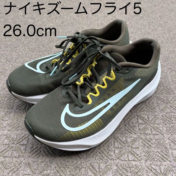 26.0cm ナイキ ズームフライ5 中古120km