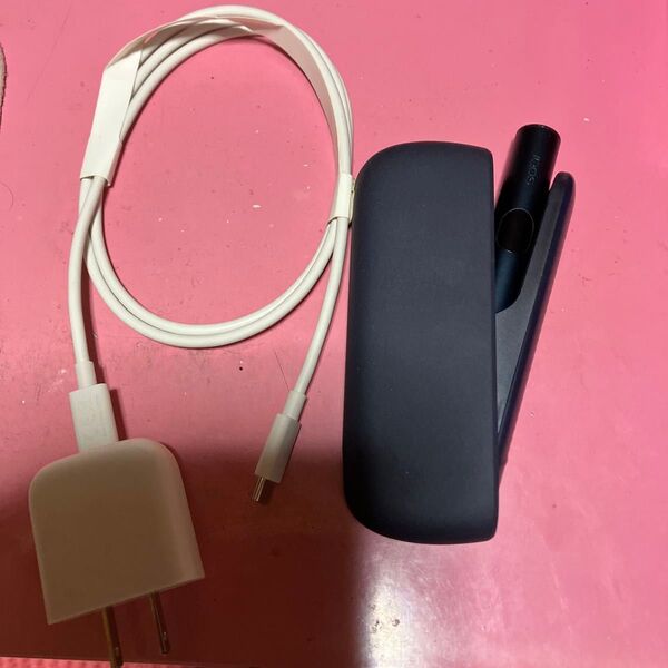 アイコス イルマアイ本体 ネイビー 充電器 充電ケーブル付き