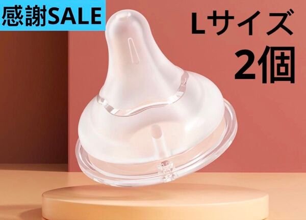 ピジョン母乳実感哺乳瓶用 乳首 互換性 Lサイズ