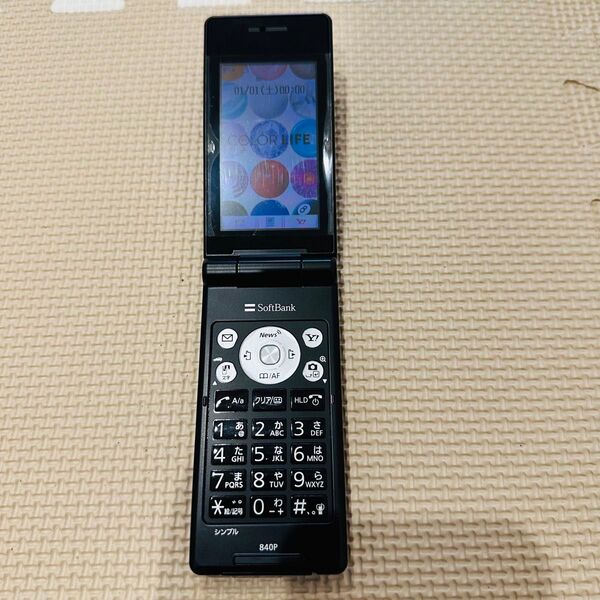 【美品】ソフトバンク ガラケー 840P 通電動作確認済 初期化済