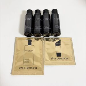 シュウウエムラ ブラッククレンジングオイル/15ml×4