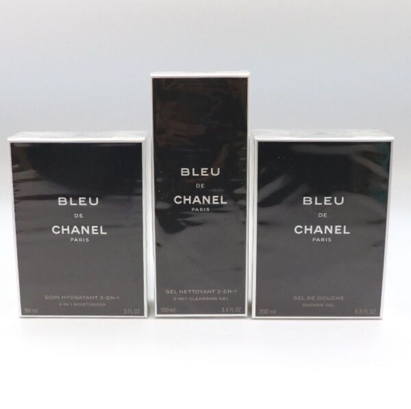 シャネル 新品未使用 CHANEL ブルードゥシャネル3点セット