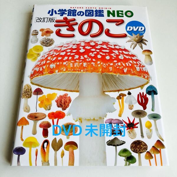 きのこ (小学館の図鑑NEO 22) (改訂版) 保坂健太郎/ほか監修・執筆 大作晃一/ほか写真