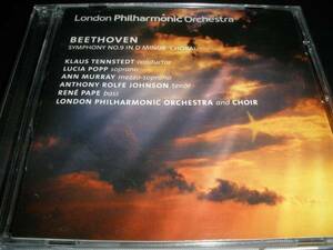 廃盤 初出 新品 テンシュテット ライヴ ベートーヴェン 交響曲 第9番 合唱 ポップ ステレオ 1992 ロンドン Beethoven Symphony Tensstedt