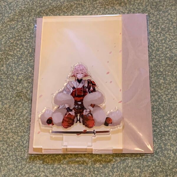 刀剣乱舞 アクリルキャラスタンド 跪坐 アクリルスタンド アクスタ 泛塵