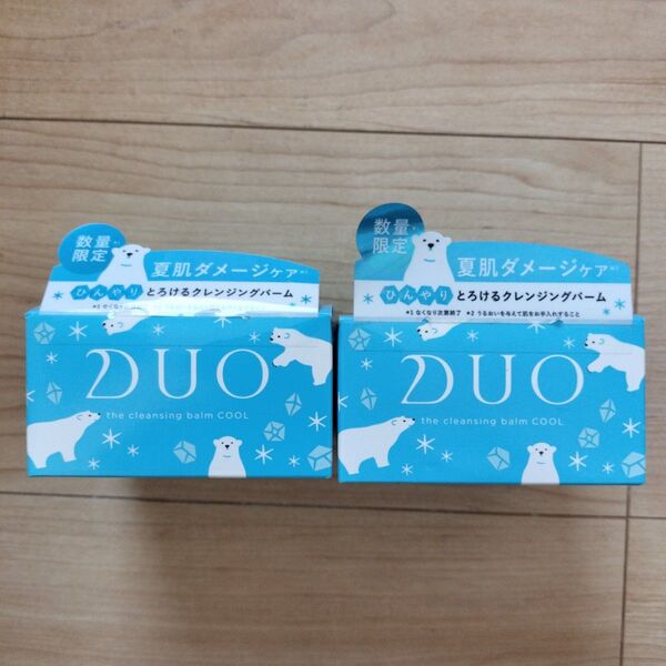 【2個セット】DUO クレンジングバーム クール 夏肌ダメージケア