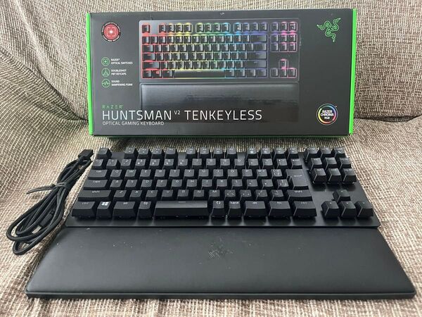 Razer Huntsman V2 TKL 日本語配列リニア ゲーミングキーボード