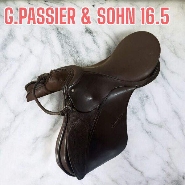 乗馬 鞍 ブラウン パッシェ 16.5 G.PASSIER & SOHN