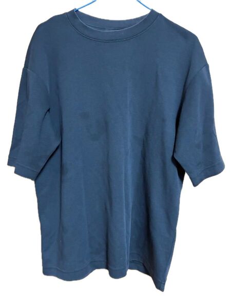UNIQLO ユニクロ AIRism メンズブラックTシャツ サイズM