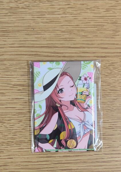 アイドルマスターシャイニーカラーズ Newtype オンラインくじ D賞 有栖川夏葉 スクエア缶バッジ