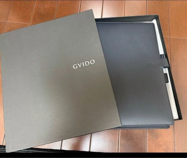 電子楽譜GVIDOグイド牛革カバー ネイビー