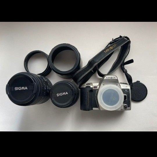 MINOLTA Sweet α フィルムカメラ、 レンズ2本付き
