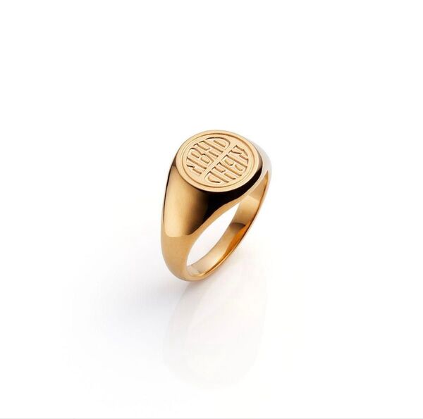 NEIGHBORHOOD GOLD SIGNET RING シグネットリング 9号
