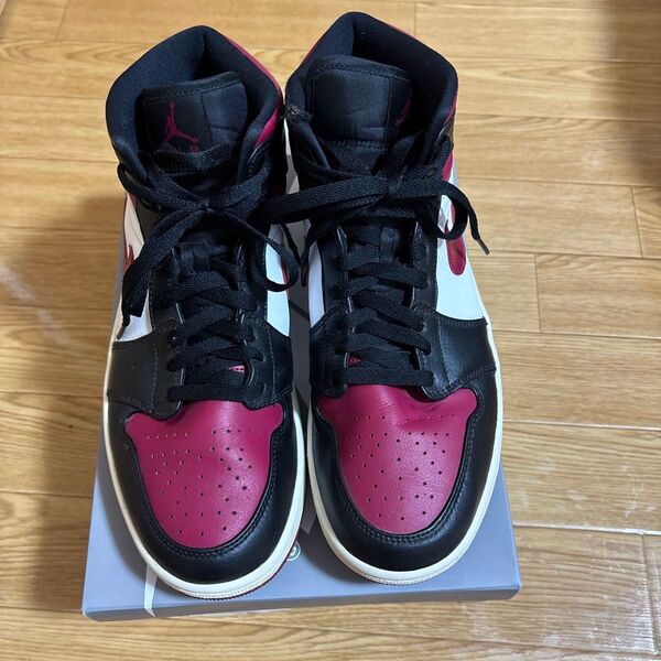 NIKE AIR JORDAN 1 MID エア ジョーダン 1 MID 554724-066 066BLK/NOBLRD