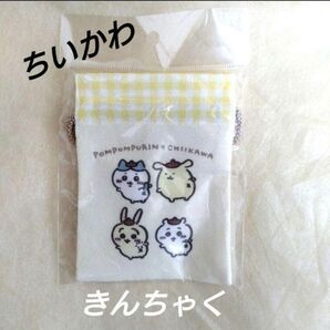 【新品】ちいかわ × SANRIO ちいかわ 豆巾着袋