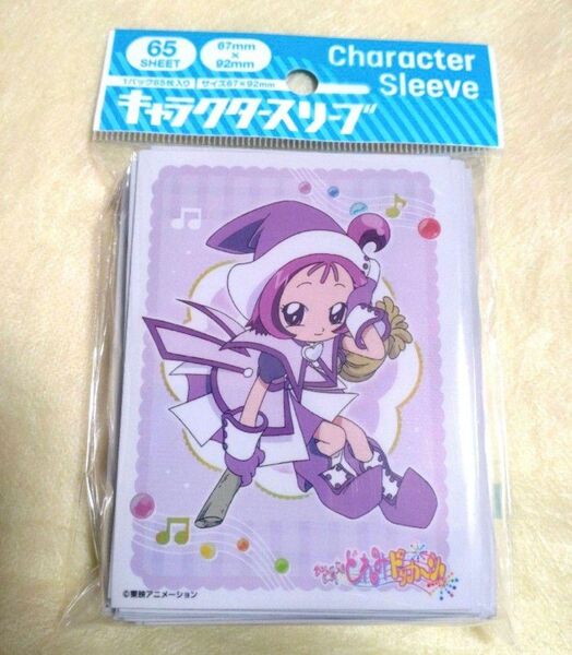 【新品】東映 キャラクタースリーブ おジャ魔女どれみ 瀬川おんぷ
