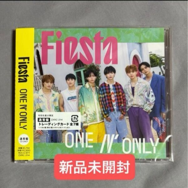 【ラスト1点】ONE N’ ONLY ワンエン Fiesta 通常盤