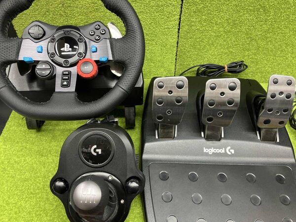 ロジテック G29 ハンドルコントローラー シフターセット ハンコン
