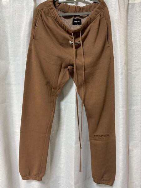 fear of god スウェットパンツ 茶