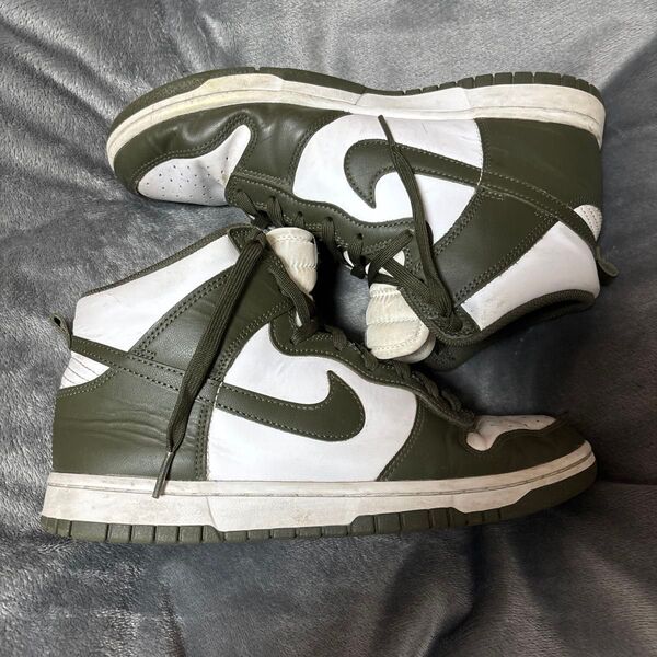 NIKE DUNK HIGH SB カーキ スニーカー ダンク ハイ