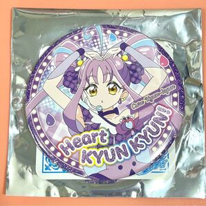 プリキュア トゥインクル 缶バッジ 13 Shining キュアキュンキュン 紫雨こころ