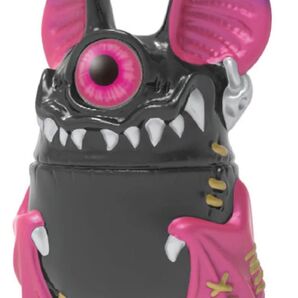 SO-TA カゲマルデザイン 単眼コウモリ アイビー EYEBAT BEAST BOX TOY ver. ブラックBody ピンク