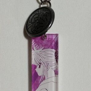 HUNTER×HUNTER 冨樫義博展 旅団コイン付きチャームコレクション 1種 マチ 中古品 キーホルダー