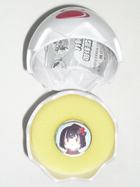Ringcolle 刀剣乱舞 ONLINE 御伴散歩 近侍ピンリング 京極正宗 未使用 ガシャポン ガチャ リンコレ リング 指輪