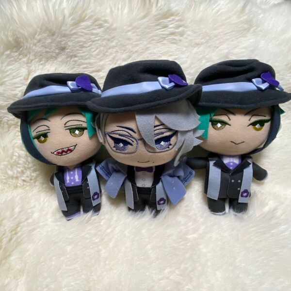 ツイステ ぬいぐるみ アズール ジェイド フロイド