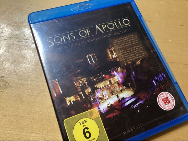 Sons of Apollo Blu-ray Live With The Plovdiv Psychotic Symphony