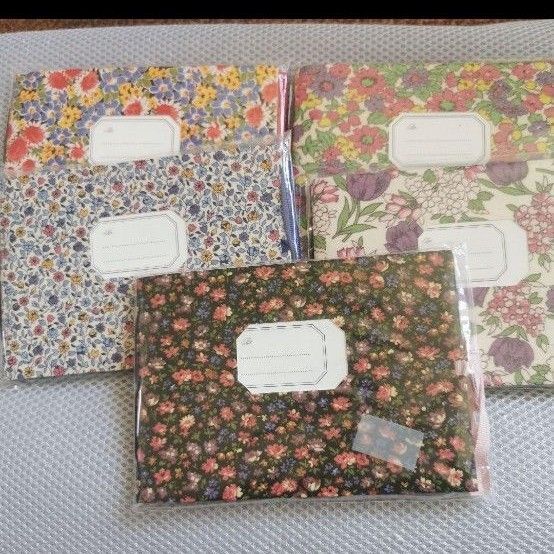 新品 5冊セット 写真 ミニアルバム 花柄 プレゼント かわいい