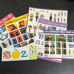 ゆず ステッカー まとめ売り 6枚