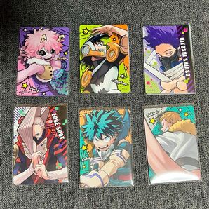 僕のヒーローアカデミア マグネットステッカーコレクション 6枚セット①