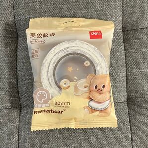 【新品】タイ バターベア マスキングテープ