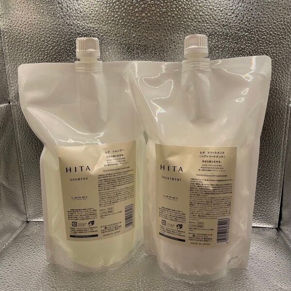ルベル HITA ヒタ シャンプー 800mL トリートメント 800mL