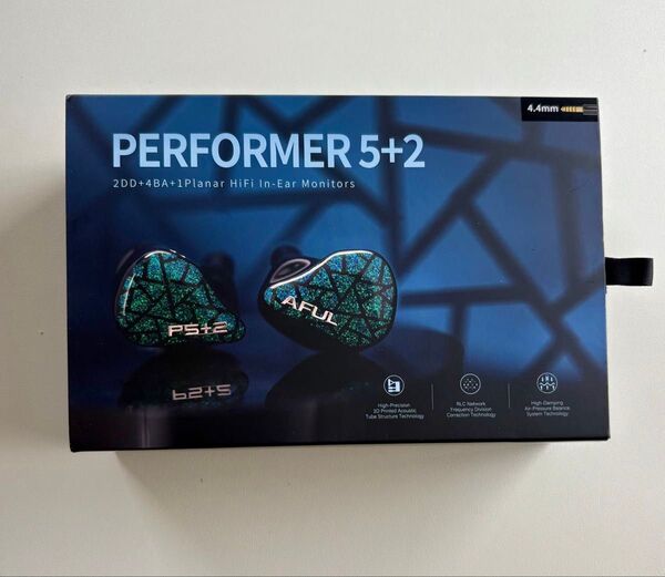 AFUL PERFORMER 5+2 イヤホン HiFi 4.4mm