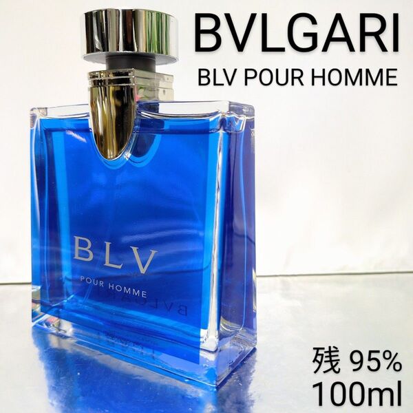 【残量95%】ブルガリ ブルー プールオム オードトワレ 100ml