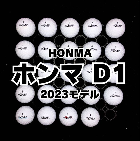 102 2023モデル ホンマD1 ロストボール24球