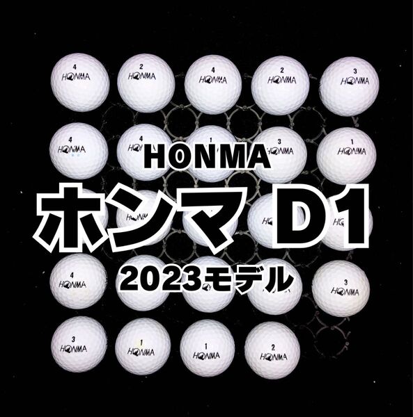 2023モデル ホンマD1 ロストボール24球