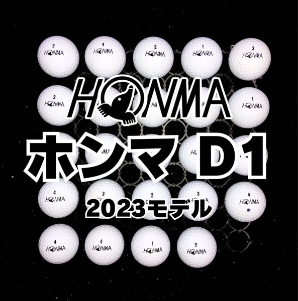 100 2023モデル ホンマD1 ロストボール24球