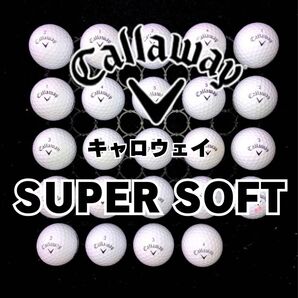 3 キャロウェイ SUPER SOFT ロストボール24球