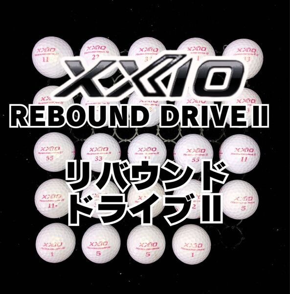 5 ゼクシオ XXIO REBOUND DRIVEⅡ 他 ロストボール24球