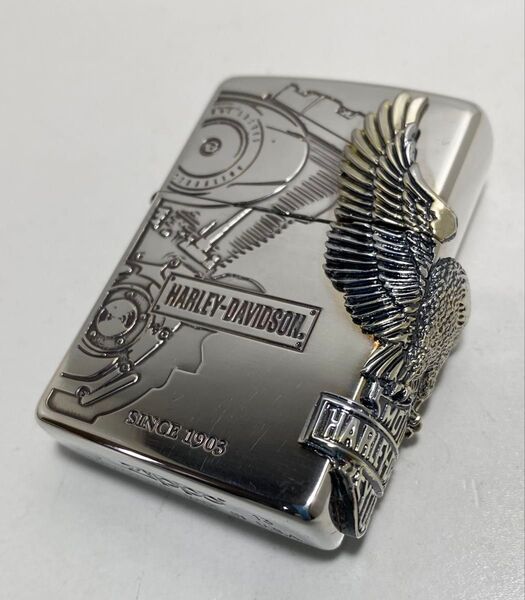 ZIPPO ジッポー ハーレーダビッドソン 3面サイドメタル 新品